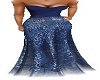 BLUE VELVET / SHEER GOWN