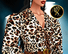 *AK*Queen Leopard Blazer