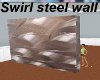 Swirl steel wall