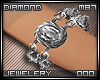 (m)3D Diamond Bracelets