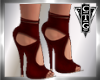 CTG RED SUEDE  STILETTO