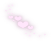 [010] love hearts pink