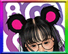 [k] Ear Panda Pink F/M
