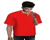 *M* red shirt