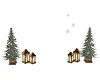 *Porch Holiday Trees*