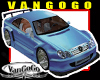 VG, light BLUE sport car
