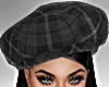 Beret Tartan Black