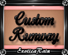 (E)Custom Vee Runway!