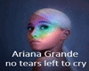 Ariana Grande no tears