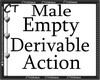 [ANA]EMPTY MALE ACTION