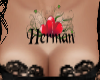 Herman Chest Tattoo