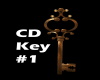 CD Key #1 Wall Hanging
