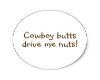 Cowboy Crazy  Sticker