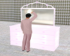 LC Pink Steel Dresser