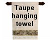 (MR) Taupe Hanging Towel