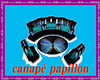 canapé papillon