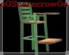 -SC- Green high chair