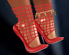 (ZN)  Gina Shoes Red
