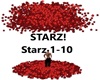 Red Stars Particles Trig