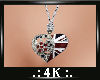4K .:Union Jack Necklace
