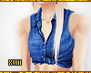 ! Tied D Denim Crop