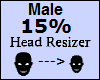 Head Scaler 15% Male