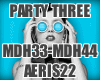 PARTY THREE MDH33-MDH44