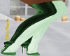 SPORTY GREEN POSH BOOTS