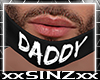 X DADDY FACE MASK WHITE