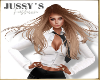 Blonde Windy Long Hair