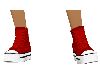 Red Converse Red Laces