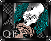{Q} Gothic Skull~Green4