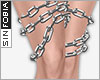 ::S::Chained Legs Silver