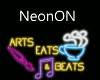 Arts Eats Beats Neon