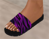 Pink Tiger Stripe Sandals (F)