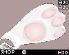 Paw Cat White/pink