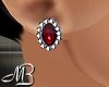 -MB- Irene Red Earrings