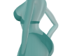 Ladies Aqua Jumpsuit