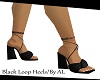 AL/Blk Loop Heels