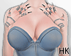 HK☄Denim Corset V.1