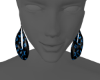 Blue LV Earring