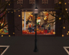 Fall Street Lamp Post