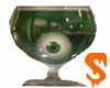 Slime Eyeball Glass Deco