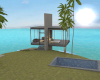 tropical villa island