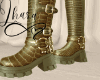 Leather Croco Boots