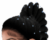 black hair diamonds