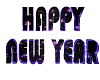 Happy New Year Sign 