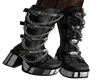 Punk Chrome Boots