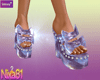 NY|Island Purple Clogs