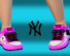 Yankee pink shoes